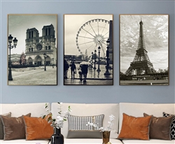 Tranh nội thất phòng khách sang trọng